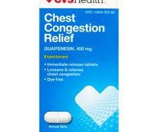 Premier Value Chest Congestion Relief (Generic Guaifenesin)